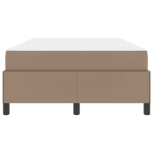 vidaXL Struttura letto con materasso Cappuccino 120 x 190 cm