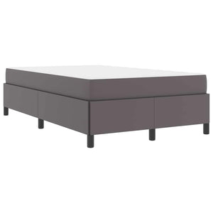 vidaXL Struttura letto con materasso con materasso Grigio 120 x 200 cm