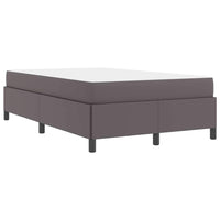 vidaXL Struttura letto con materasso con materasso Grigio 120 x 200 cm