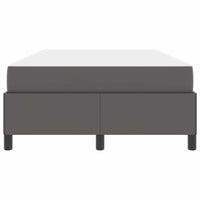 vidaXL Struttura letto con materasso con materasso Grigio 120 x 200 cm