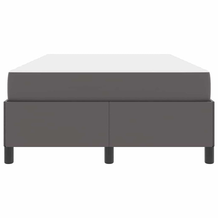 vidaXL Struttura letto con materasso con materasso Grigio 120 x 200 cm