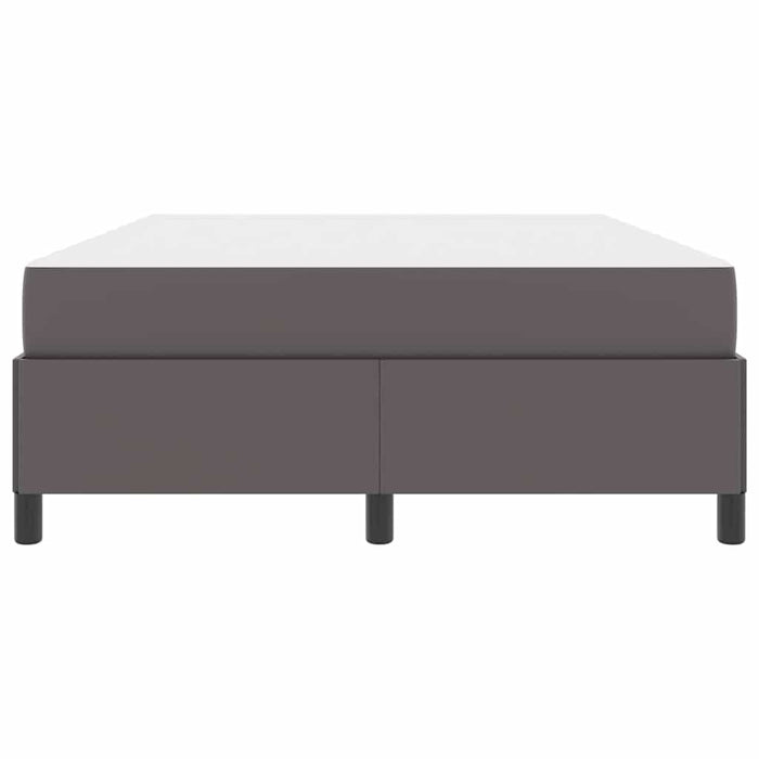 vidaXL Struttura letto con materasso con materasso Grigio 140 x 190 cm
