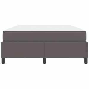 vidaXL Struttura letto con materasso con materasso Grigio 140 x 200 cm