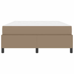 vidaXL Struttura letto con materasso Cappuccino 160 x 200 cm