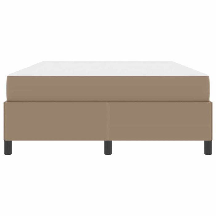 vidaXL Struttura letto con materasso Cappuccino 160 x 200 cm