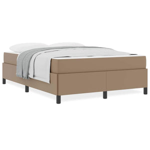 vidaXL Struttura letto con materasso Cappuccino 160 x 200 cm