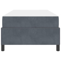 vidaXL Struttura del letto Grigio scuro 80 x 200 cm Velluto
