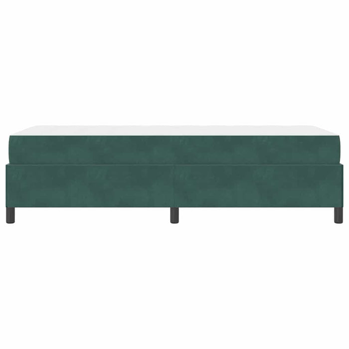 vidaXL Struttura del letto Verde scuro, Verde e Bianco 80 x 200 cm