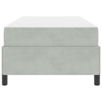 vidaXL Struttura del letto Grigio chiaro, Grigio e Bianco 90 x 200 cm