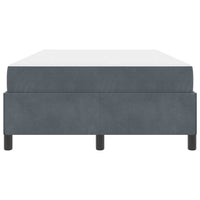 vidaXL Struttura del letto Grigio scuro, Grigio e Bianco 120 x 200 cm