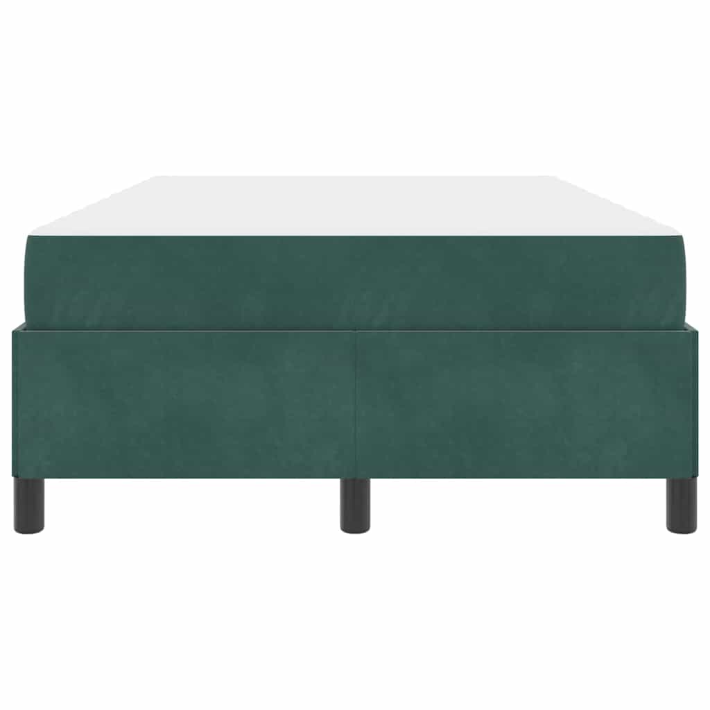 vidaXL Struttura del letto Verde scuro, Verde e Bianco 120 x 200 cm