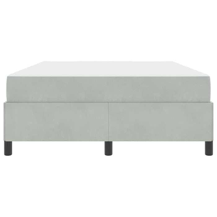 vidaXL Struttura del letto Bianco, Grigio chiaro e Grigio 160 x 200 cm