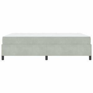 vidaXL Struttura del letto Bianco, Grigio chiaro e Grigio 160 x 200 cm