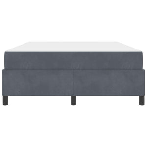 vidaXL Struttura del letto Grigio scuro, Grigio e Bianco 160 x 200 cm