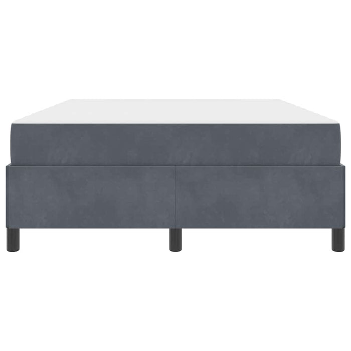 vidaXL Struttura del letto Grigio scuro, Grigio e Bianco 160 x 200 cm