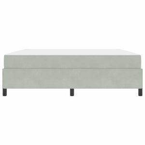 vidaXL Struttura del letto Grigio chiaro, Grigio e Bianco 180 x 200 cm