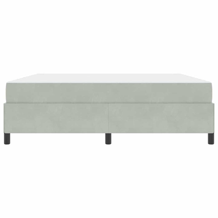 vidaXL Struttura del letto Grigio chiaro, Grigio e Bianco 180 x 200 cm