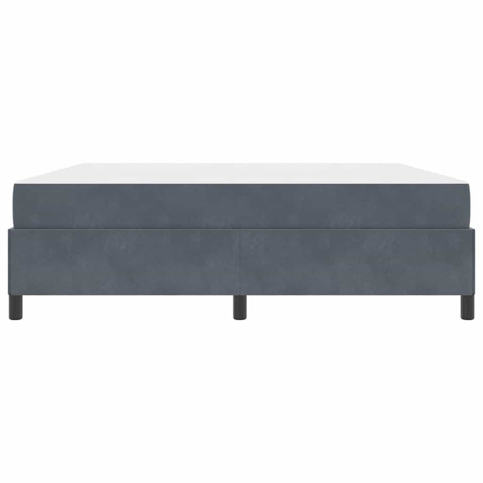 vidaXL Struttura del letto Grigio scuro, Grigio e Bianco 180 x 200 cm