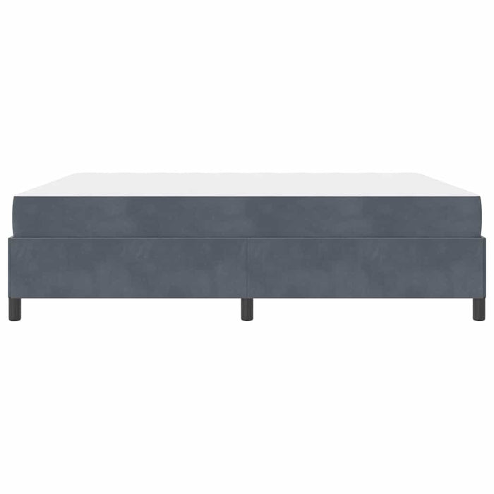 vidaXL Struttura del letto Grigio scuro, Grigio e Bianco 180 x 200 cm