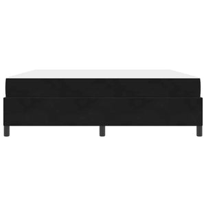 vidaXL Struttura del letto Nero e Bianco e Nero 180 x 200 cm Velluto