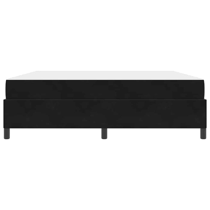 vidaXL Struttura del letto Nero e Bianco e Nero 180 x 200 cm Velluto