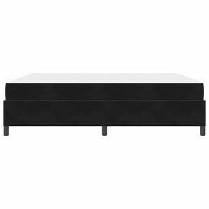vidaXL Struttura del letto Nero e Bianco e Nero 180 x 200 cm Velluto