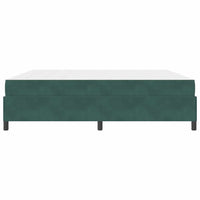 vidaXL Struttura del letto Verde scuro, Verde e Bianco 200 x 200 cm