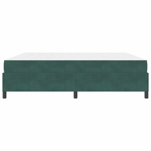 vidaXL Struttura del letto Verde scuro, Verde e Bianco 200 x 200 cm