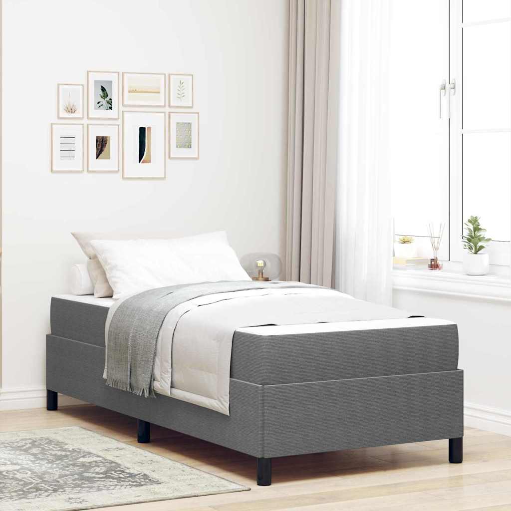 vidaXL Struttura del letto Grigio chiaro 80 x 200 cm