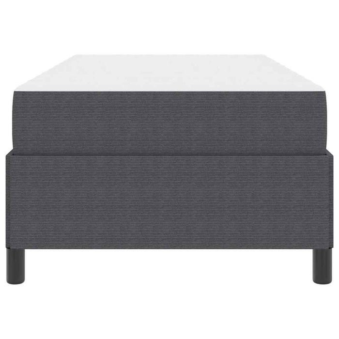 vidaXL Struttura del letto Grigio scuro 80 x 200 cm