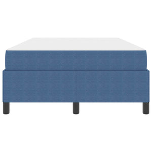 Struttura del letto con materasso Blu 120 x 190 cm Tessuto 3399113