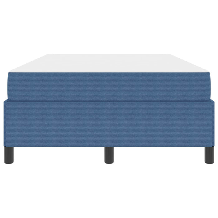 Struttura del letto con materasso Blu 120 x 190 cm Tessuto 3399113