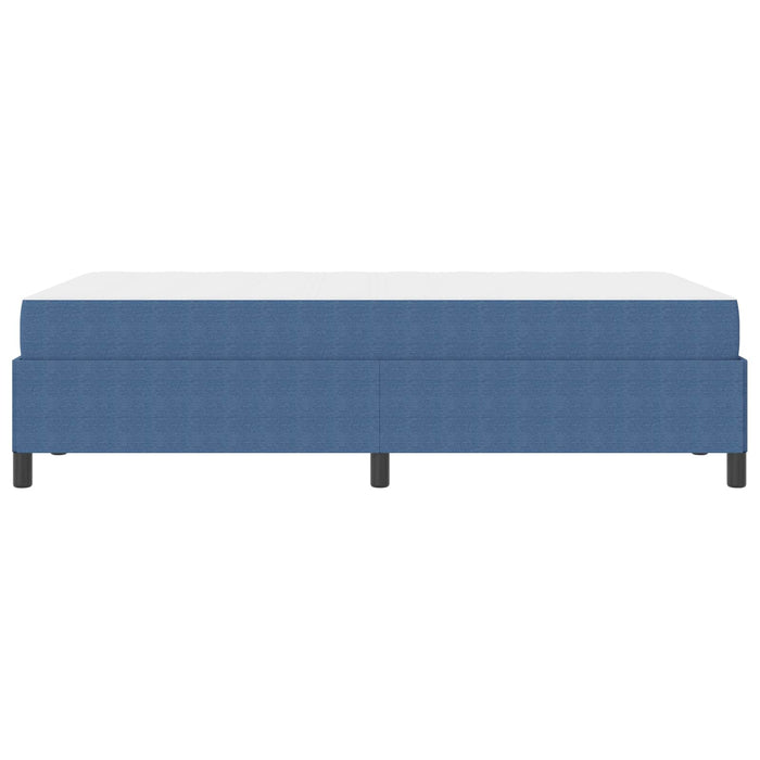 Struttura del letto con materasso Blu 120 x 190 cm Tessuto 3399113