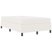 vidaXL Struttura del letto Crema 120 x 200 cm