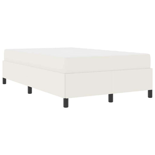 vidaXL Struttura del letto Crema 120 x 200 cm