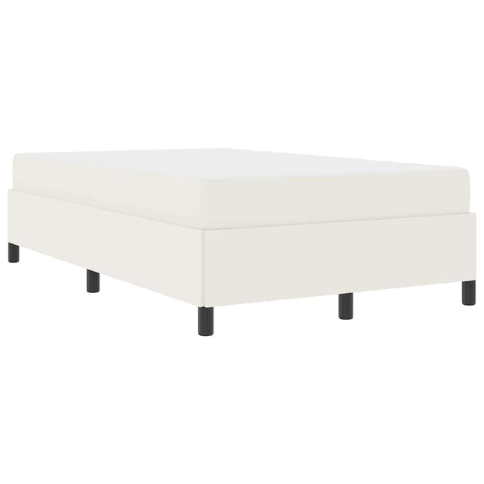 vidaXL Struttura del letto Crema 120 x 200 cm