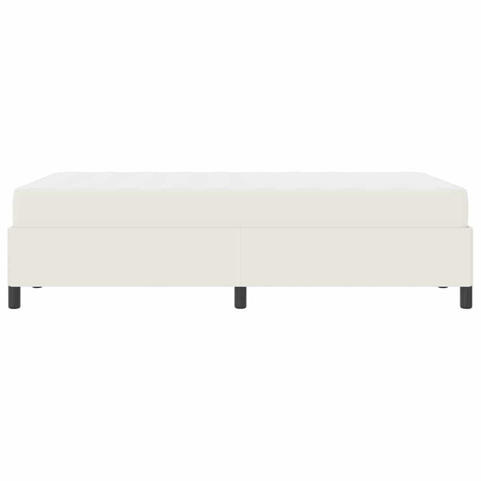 vidaXL Struttura del letto Crema 120 x 200 cm