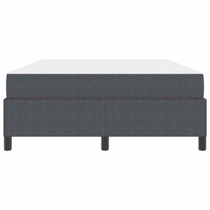 vidaXL Struttura del letto Grigio scuro 140 x 200 cm