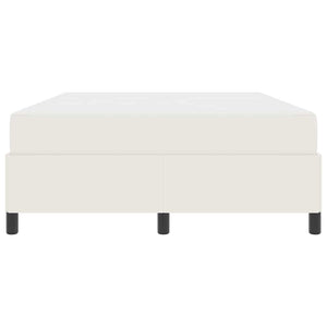 vidaXL Struttura del letto Crema 140 x 200 cm