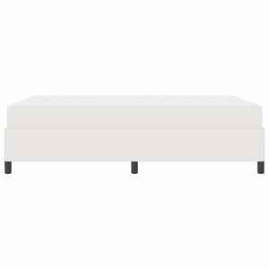 vidaXL Struttura del letto Crema 140 x 200 cm