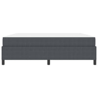 vidaXL Struttura del letto Grigio scuro 180 x 200 cm