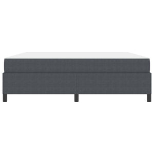 vidaXL Struttura del letto Grigio scuro 180 x 200 cm