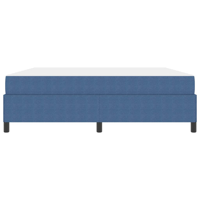 Struttura del letto con materasso Blu 180 x 200 cm Tessuto 3399138