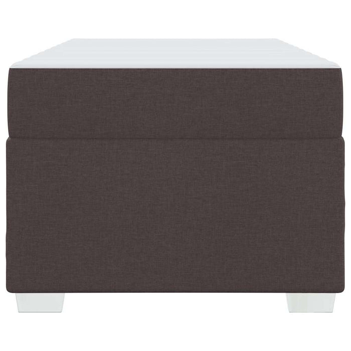 vidaXL Struttura del letto Marrone scuro 80 x 200 cm Tessuto