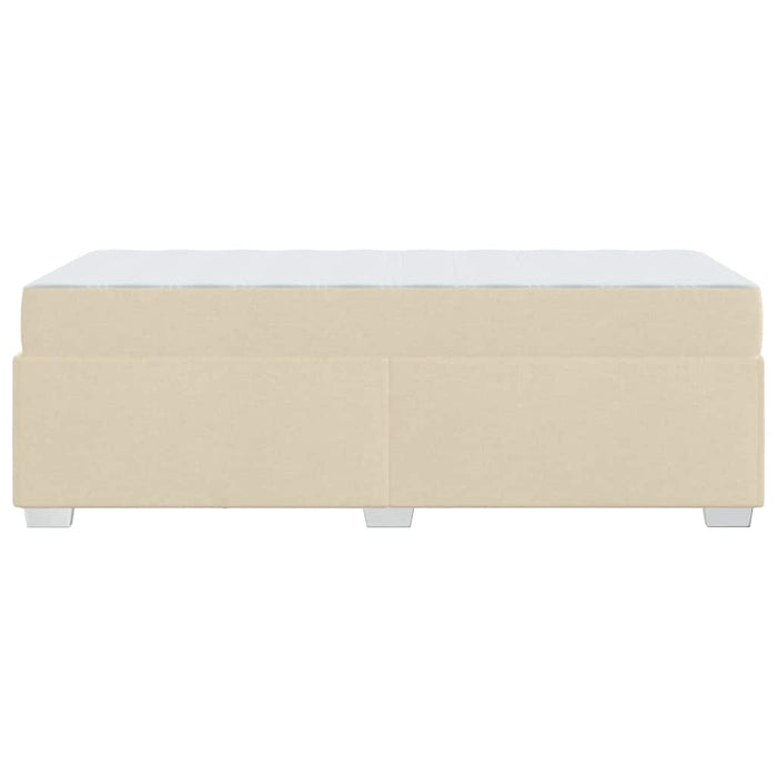 vidaXL Struttura del letto Crema 80 x 200 cm Tessuto