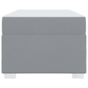 vidaXL Struttura del letto Grigio chiaro 90 x 190 cm Tessuto