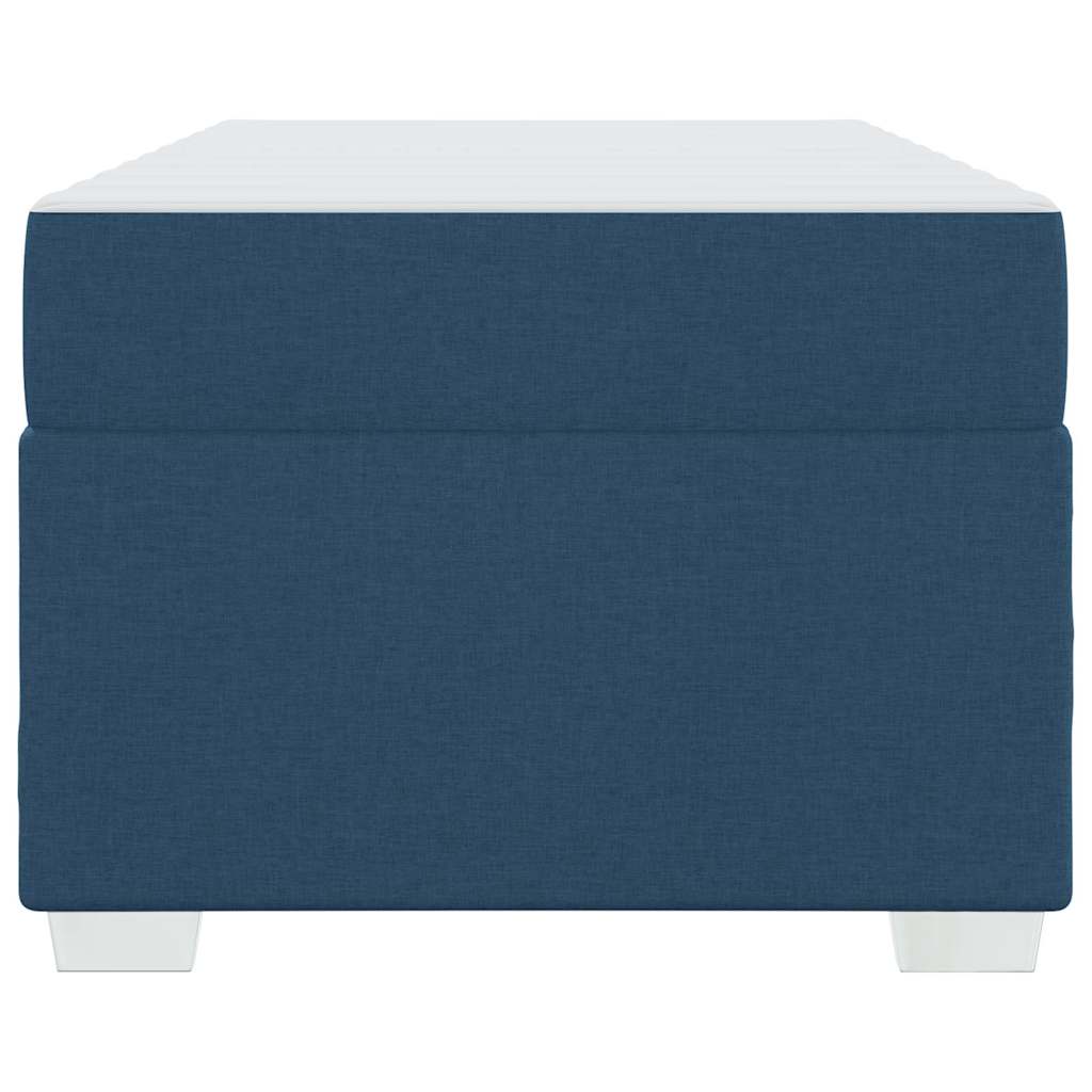 vidaXL Struttura del letto Blu 90 x 190 cm Tessuto