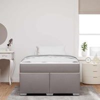 vidaXL Struttura del letto Talpa 120 x 200 cm Tessuto