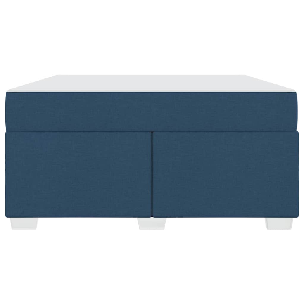 vidaXL Struttura del letto Blu 160 x 200 cm Tessuto