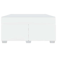 vidaXL Struttura del letto Bianco 160 x 200 cm Pelle sintetica